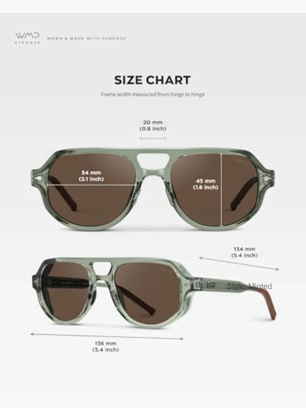 Men's Polarized Aviator Sport Sunglasses Anti-Glare Lightweight Pickleball